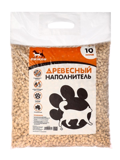 Наполнитель древесный "Пижон" 10л