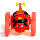 Машина-перевёртыш «Божья коровка», радиоуправляемая, световые эффекты, цвет красный - Фото 4