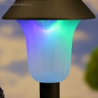 Садовый фонарь 'Зайцы у фонаря' 23х28см - фото 809403421