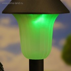 Садовая фигура - фонарь из полистоуна «Зайцы у фонаря», 28×18×34 см - Фото 8