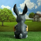 Садовая фигура из полистоуна «Заяц с табличкой», 45×22 см  (артикул 3622931)  большой выбор товаров оптом и в розницу по низким ценам с доставкой