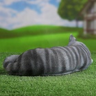 Садовая фигура из полистоуна «Кот Кузя», 13×24×40 см - Фото 10