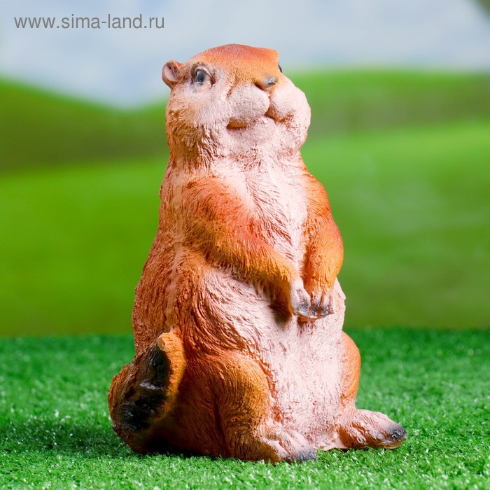 Садовая фигура "Суслик" 20х11см - Фото 1