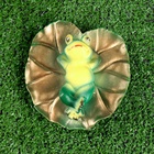 Садовая фигура из полистоуна «Лягушка на спине», 5.5×13×13 см - Фото 11