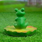 Садовая фигура «Лягушка хлопает», 12.5×12.5×9.5 см - Фото 5