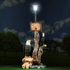Садовый фонарь "Дерево с фонарем: два Орла" 72х40 см - фото 8681050