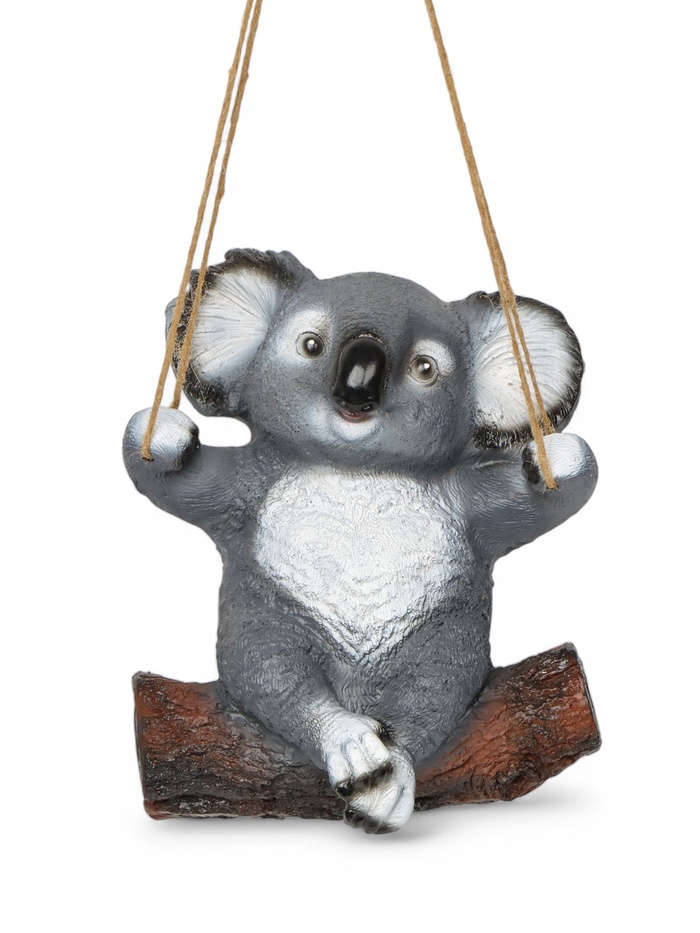 Подвесной декор из полистоуна «Коала на бревне», 25×15×24 см - Фото 1