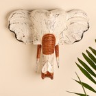 Сувенир дерево "Голова Слона" 35х10х30 см - Фото 1