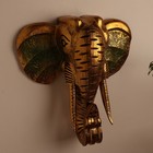 Сувенир дерево "Голова Слона" 40х36х12 см - Фото 2