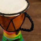 Музыкальный инструмент барабан джембе "Пейзаж" 15х10х10 см МИКС - Фото 10