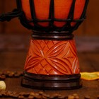 Музыкальный инструмент барабан джембе "Тёмный" 20х12х12 см МИКС - Фото 2
