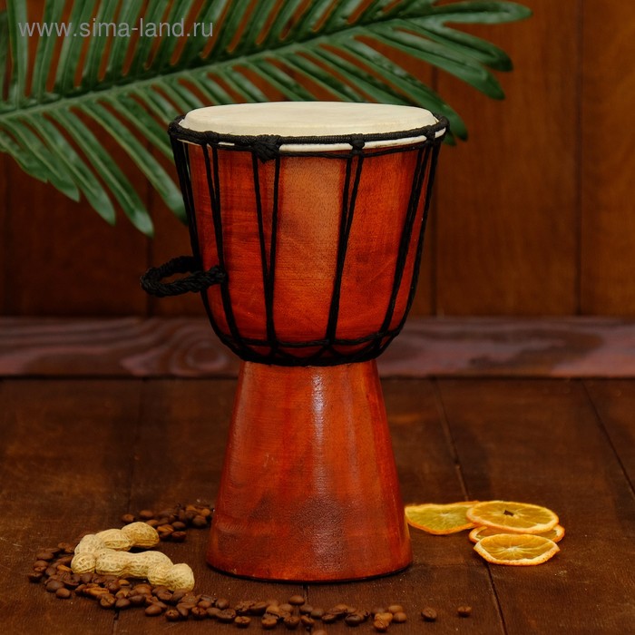 Музыкальный инструмент барабан джембе "Классика" 25х14х14 см - Фото 1