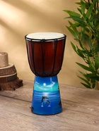 Сувенирный музыкальный инструмент барабан джембе «Пейзаж», 30×15×15 см, МИКС 2929599 Сувенирный музыкальный инструмент барабан джембе «Пейзаж», 30×15×15 см, МИКС 2929599