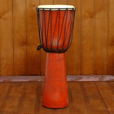 Сувенирный музыкальный инструмент барабан джембе "Классика" 60х25х25 см