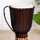 Сувенирный музыкальный инструмент барабан джембе «Светлый», 70×30×30 см, МИКС - Фото 2