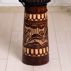 Сувенирный музыкальный инструмент барабан джембе «Светлый», 70×30×30 см, МИКС - Фото 3