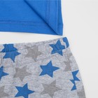 Пижама для мальчика, рост 110/116 см, цвет синий/звезды - Фото 7