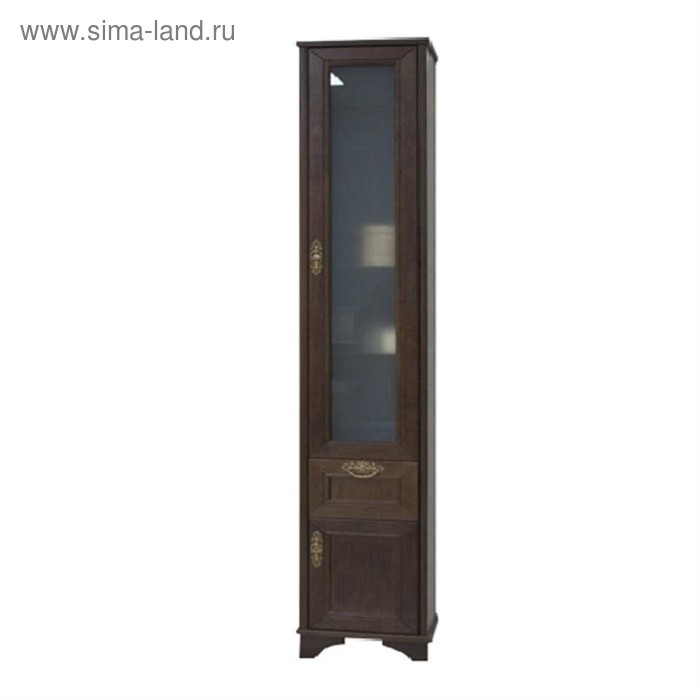 Шкаф-колонна «Идель», правая, цвет дуб шоколадный - Фото 1