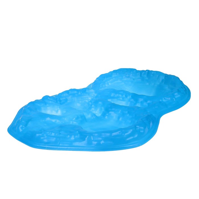 Ручеёк пластиковый, 128 × 84 см, синий - фото 1890754643