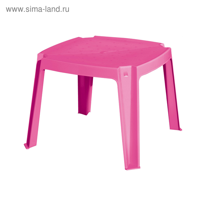 Столик детский, цвет розовый - Фото 1