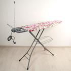 Доска гладильная Nika «Эльза де люкс», 122×40 см, металл, регулируемая высота до 93 см, рисунок МИКС - Фото 16