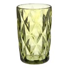 УЦЕНКА Набор стаканов 5 шт. «Круиз» 350 мл 8×8×12.5 см, зеленый - Фото 2
