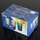 УЦЕНКА Набор стаканов 5 шт. «Круиз» 350 мл 8×8×12.5 см, зеленый - Фото 3