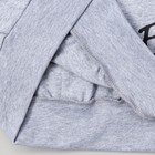 Комплект женский (футболка, бриджи) 146 цвет серый меланж, р-р 46 - Фото 7