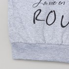 Комплект женский (футболка, бриджи) 146 цвет серый меланж, р-р 50 - Фото 6