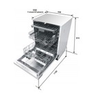 Посудомоечная машина Midea MID45S110, 10 комплектов, класс А - Фото 2