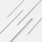 Иглы швейные для штопки «Ассорти», d=0.5/0.6/0.7/0.8/1.1 мм, 3.9-5.5 см, 10 шт. - Фото 2