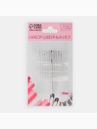 Иглы швейные, d=0.5-1.1 мм, 3.9-5.5 см, набор 10 шт - Фото 7