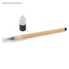 Кисть для каллиграфии, с тушью, в блистере - Фото 5