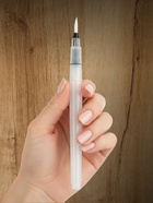 Набор кистей каллиграфических, синтетика круглая, 3 штуки (№ 1, 2, 3), с резервуаром - фото 809435749