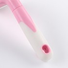 Дешеддер малый, лезвие шириной 4,5 см, розовый - Фото 4