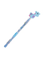 Карандаш-прикол секционный «Жираф», НВ, голубая фигурка - Фото 1