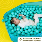Набор шаров для сухого бассейна 500 шт, цвет: бирюзовый - фото 9810086