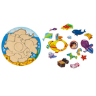 Рамка - вкладыш «Подводная лодка», 20 см, 13 деталей - Фото 8