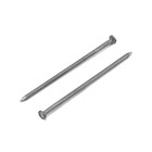 Гвозди ТУНДРА, строительные, ГОСТ 4028-63, без покрытия, 3×80 мм, 25 кг - Фото 2