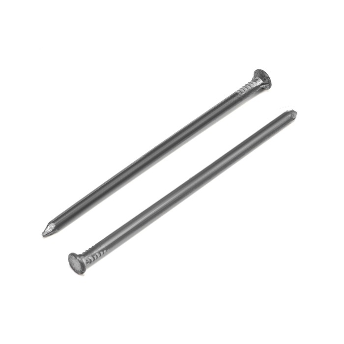 Гвозди ТУНДРА, строительные, ГОСТ 4028-63, без покрытия, 4×100 мм, 25 кг - Фото 1