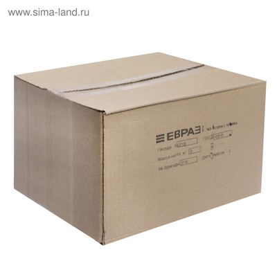 Гвозди ТУНДРА, строительные, ГОСТ 4028-63, без покрытия, 4×100 мм, 25 кг
