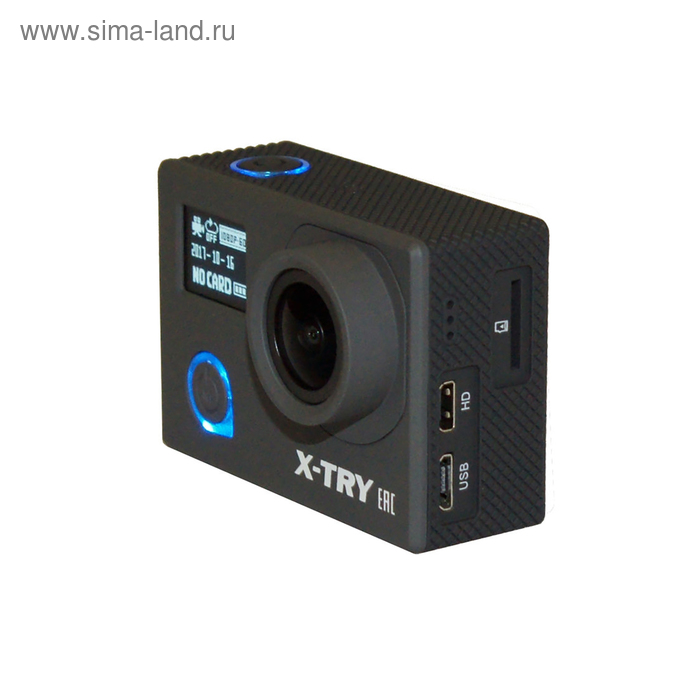 Экшн-камера X-Try XTC243 1xCMOS 12Mpix черный - Фото 1