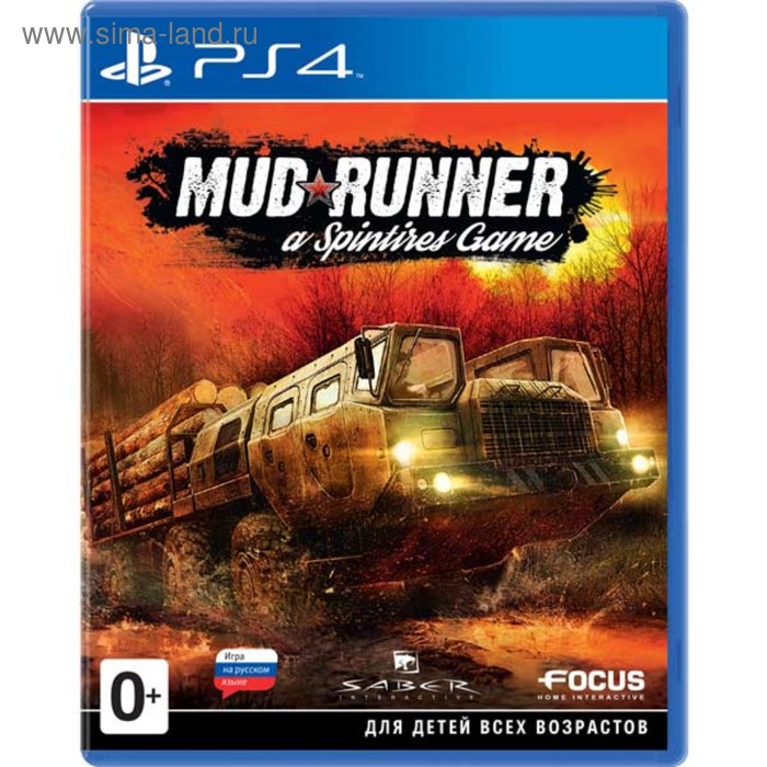 Игра для Sony PlayStation 4 Spintires: MudRunner. - Фото 1