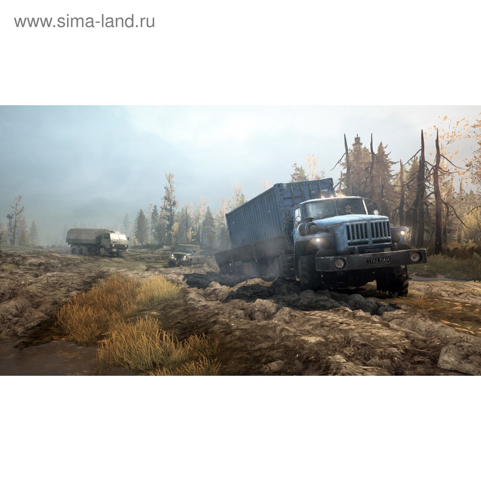 Игра для Sony PlayStation 4 Spintires: MudRunner. (3612832) - Купить по  цене от 999.00 руб. | Интернет магазин SIMA-LAND.RU