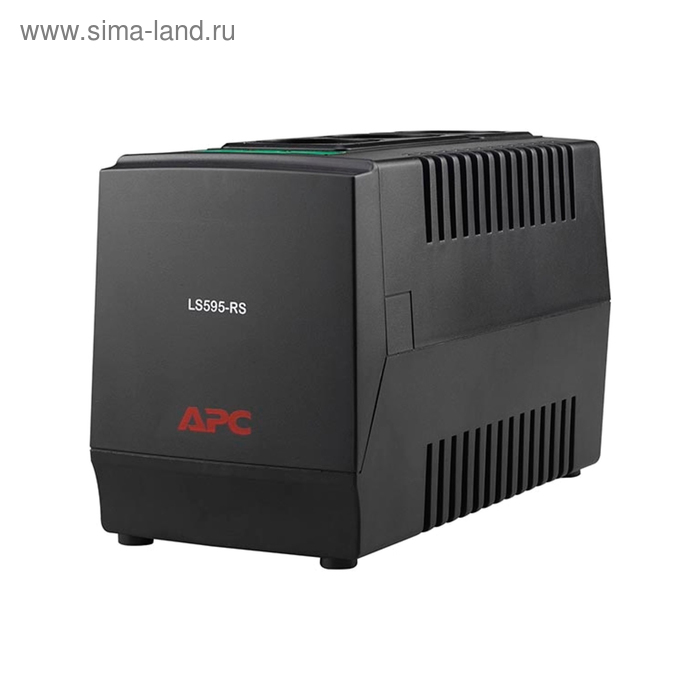 Стабилизатор напряжения APC Line-R LS595-RS, 300Вт, 595ВА, черный - Фото 1