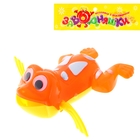 Игрушка заводная водоплавающая «Лягушка», МИКС - Фото 2