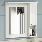 Зеркало шкаф Comforty Палермо 80 для ванной комнаты, цвет белый - фото 298038145