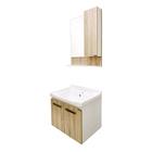 Комплект: тумба Comforty «Рига-60», цвет дуб сонома, раковина Comforty 9335-60 - Фото 6