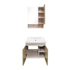 Комплект: тумба Comforty «Рига-60», цвет дуб сонома, раковина Comforty 9335-60 - Фото 7