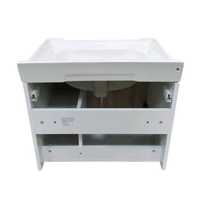 Комплект: тумба Comforty «Рига-60», цвет дуб сонома, раковина Comforty 9335-60